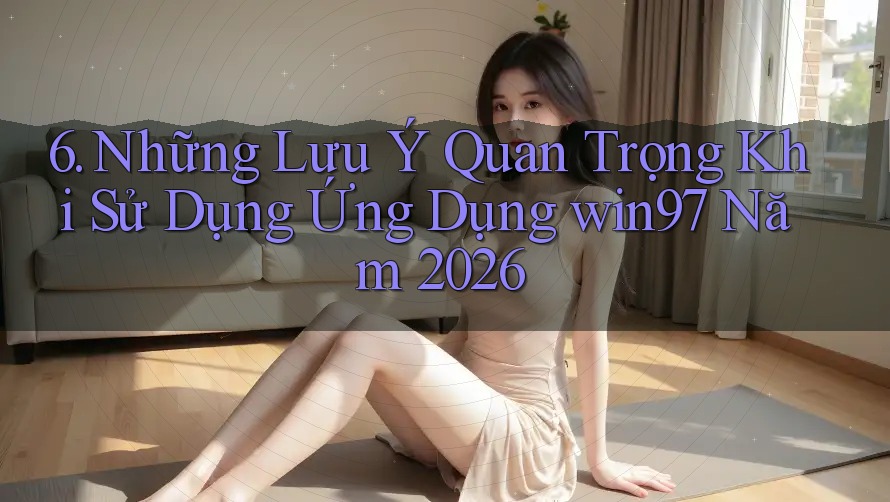 6. Những Lưu Ý Quan Trọng Khi Sử Dụng Ứng Dụng win97 Năm 2026
