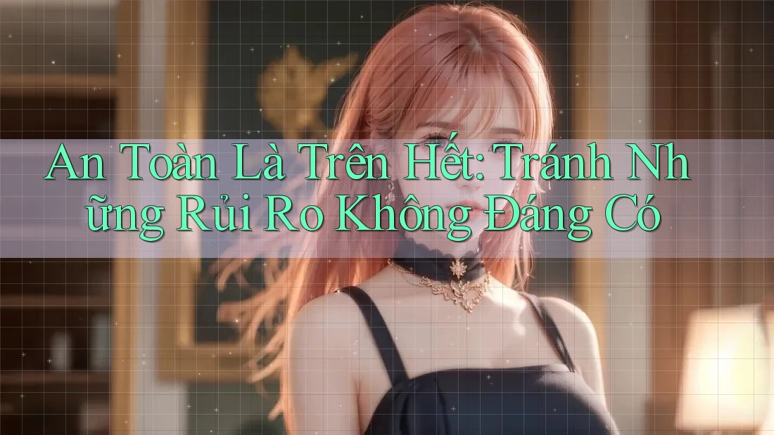 An Toàn Là Trên Hết: Tránh Những Rủi Ro Không Đáng Có An Toàn Là Trên Hết: Tránh Những Rủi Ro Không Đáng Có
