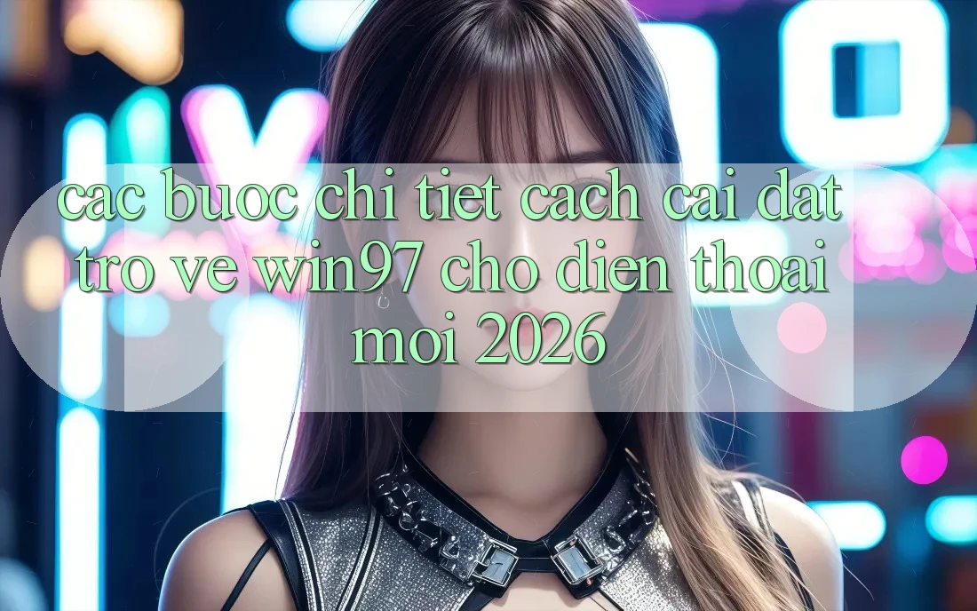 Các bước Chi Tiết Cách Cài đặt Trở về win97 Cho Điện Thoại Mới 2026 Các bước Chi Tiết Cách Cài đặt Trở về win97 Cho Điện Thoại Mới 2026