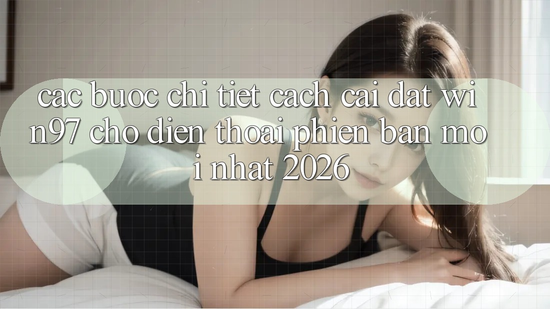 Các bước Chi Tiết Cách Cài đặt win97 Cho Điện Thoại Phiên bản mới Nhất 2026 Các bước Chi Tiết Cách Cài đặt win97 Cho Điện Thoại Phiên bản mới Nhất 2026