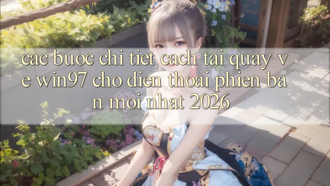 Các bước Chi Tiết Cách Tải Quay về win97 Cho Điện Thoại Phiên bản mới Nhất 2026 Các bước Chi Tiết Cách Tải Quay về win97 Cho Điện Thoại Phiên bản mới Nhất 2026