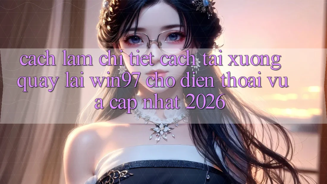 Cách làm Chi Tiết Cách Tải xuống Quay lại win97 Cho Điện Thoại Vừa cập nhật 2026