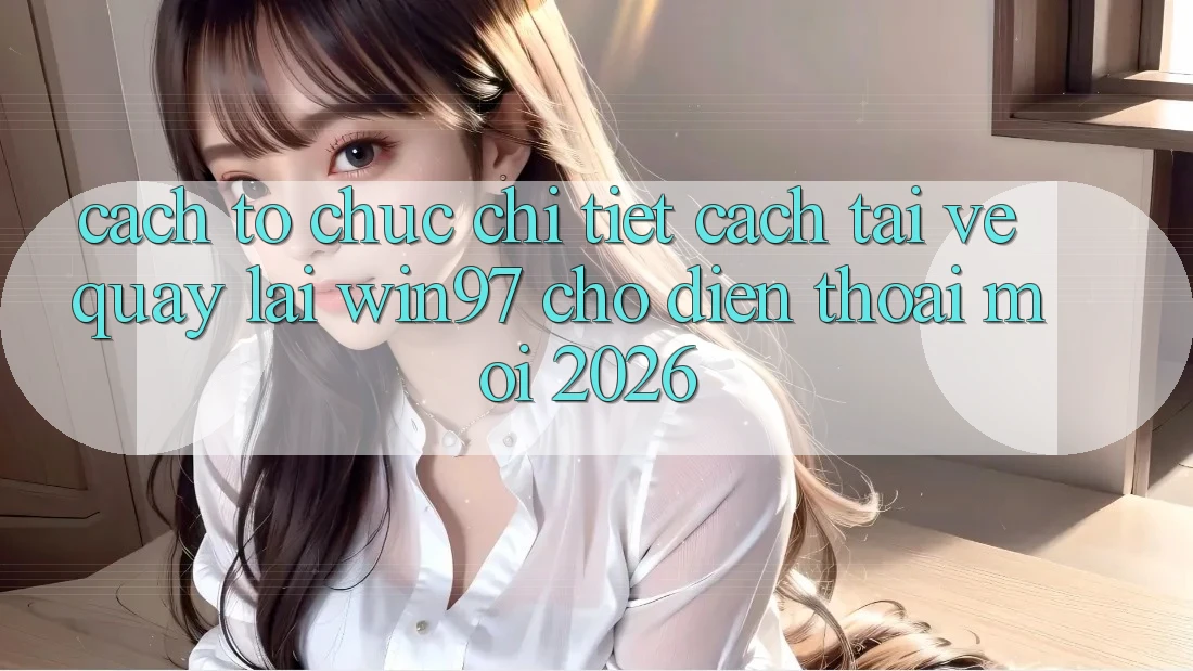 Cách tổ chức Chi Tiết Cách Tải về Quay lại win97 Cho Điện Thoại Mới 2026 Cách tổ chức Chi Tiết Cách Tải về Quay lại win97 Cho Điện Thoại Mới 2026
