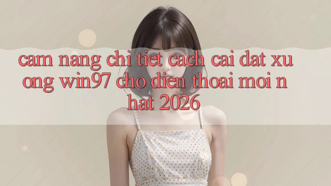 Cẩm nang Chi Tiết Cách Cài đặt xuống win97 Cho Điện Thoại Mới Nhất 2026