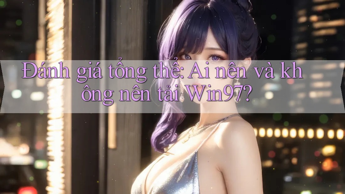 Đánh giá tổng thể: Ai nên và không nên tải Win97? Đánh giá tổng thể: Ai nên và không nên tải Win97?