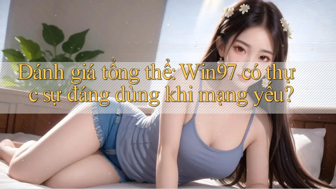 Đánh giá tổng thể: Win97 có thực sự đáng dùng khi mạng yếu? Đánh giá tổng thể: Win97 có thực sự đáng dùng khi mạng yếu?