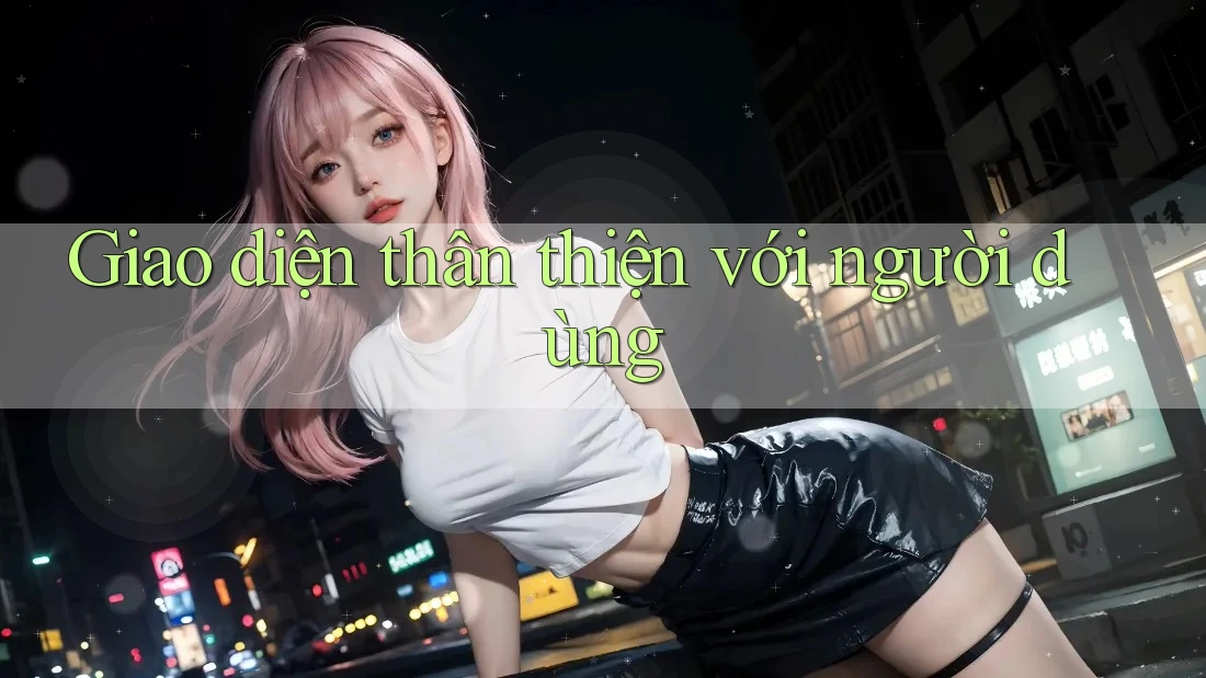 Giao diện thân thiện với người dùng Giao diện thân thiện với người dùng