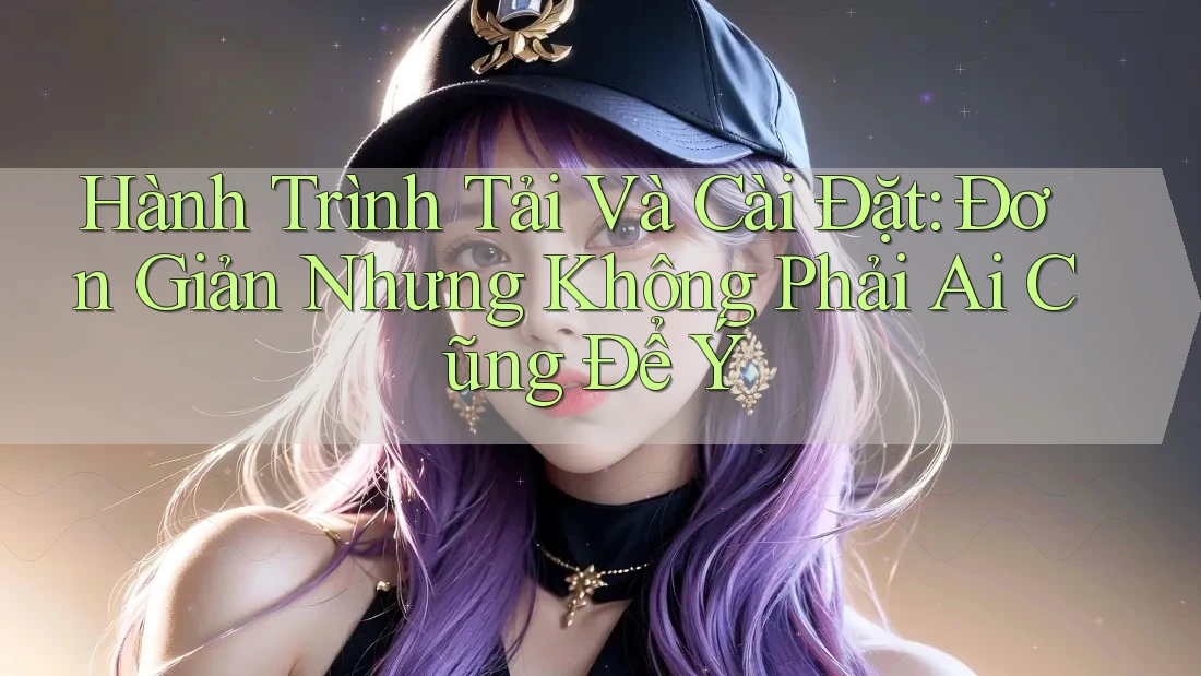 Hành Trình Tải Và Cài Đặt: Đơn Giản Nhưng Không Phải Ai Cũng Để Ý Hành Trình Tải Và Cài Đặt: Đơn Giản Nhưng Không Phải Ai Cũng Để Ý