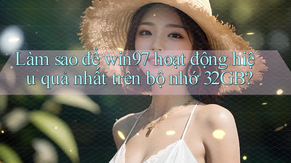 Làm sao để win97 hoạt động hiệu quả nhất trên bộ nhớ 32GB? Làm sao để win97 hoạt động hiệu quả nhất trên bộ nhớ 32GB?