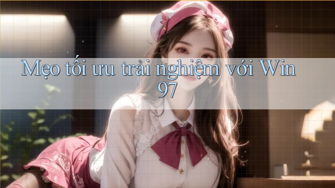 Mẹo tối ưu trải nghiệm với Win97 Mẹo tối ưu trải nghiệm với Win97