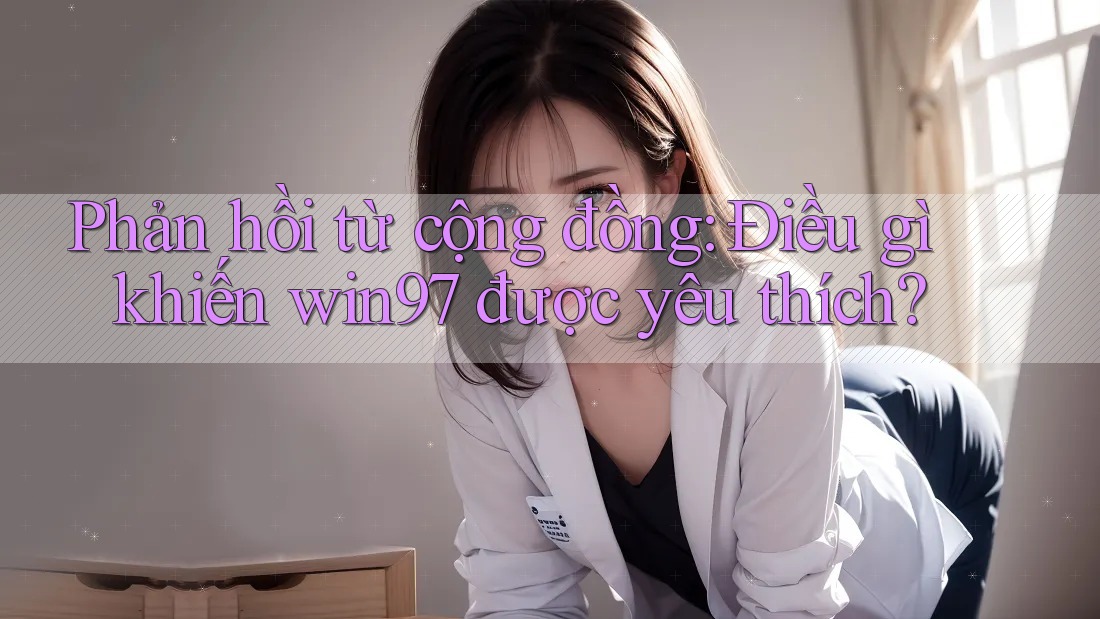 Phản hồi từ cộng đồng: Điều gì khiến win97 được yêu thích? Phản hồi từ cộng đồng: Điều gì khiến win97 được yêu thích?
