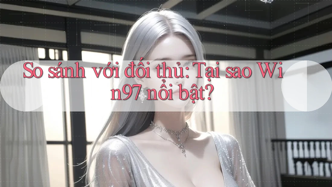 So sánh với đối thủ: Tại sao Win97 nổi bật? So sánh với đối thủ: Tại sao Win97 nổi bật?