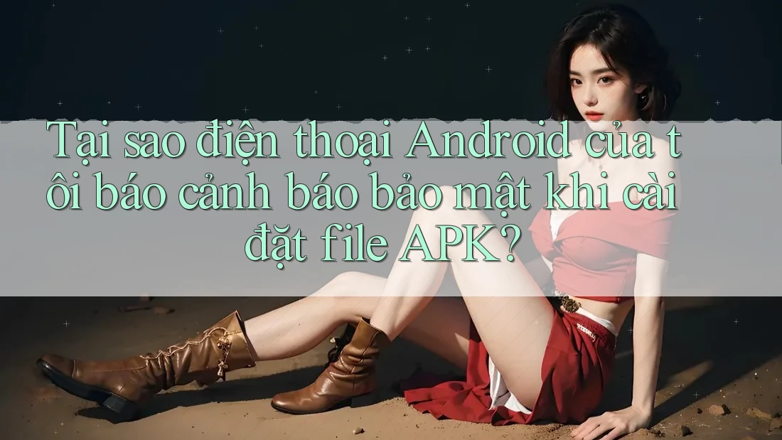 Tại sao điện thoại Android của tôi báo cảnh báo bảo mật khi cài đặt file APK? Tại sao điện thoại Android của tôi báo cảnh báo bảo mật khi cài đặt file APK?