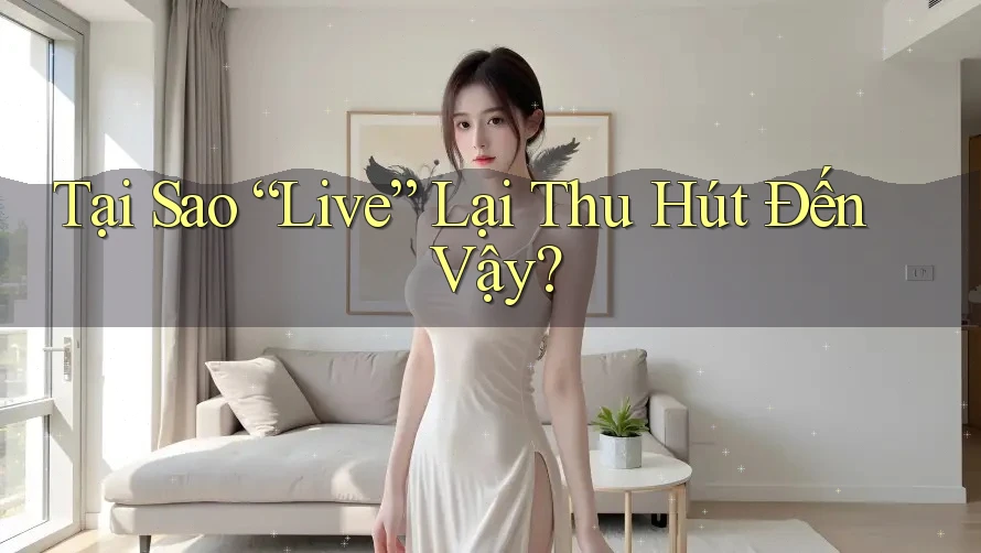 Tại Sao “Live” Lại Thu Hút Đến Vậy? Tại Sao “Live” Lại Thu Hút Đến Vậy?