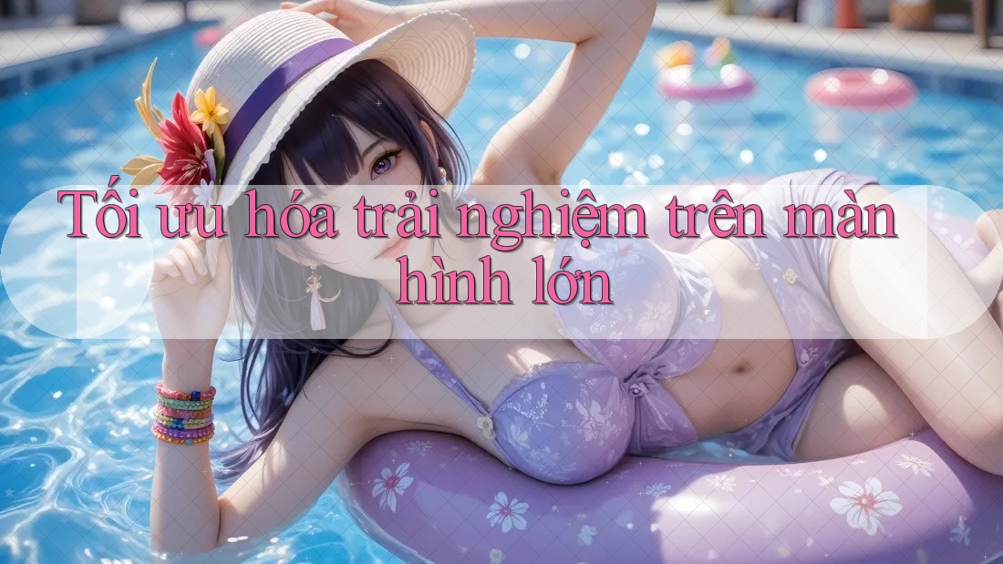 Tối ưu hóa trải nghiệm trên màn hình lớn