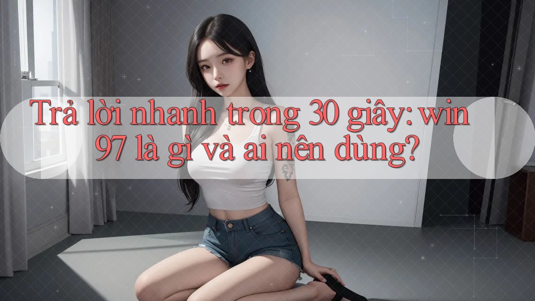 Trả lời nhanh trong 30 giây: win97 là gì và ai nên dùng? Trả lời nhanh trong 30 giây: win97 là gì và ai nên dùng?