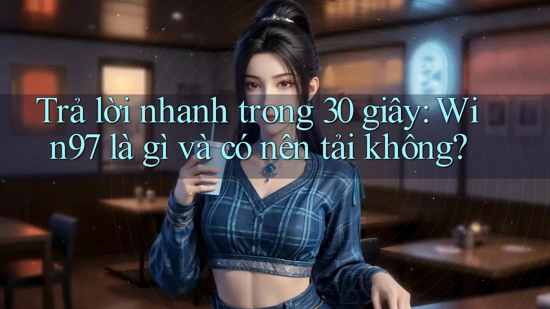 Trả lời nhanh trong 30 giây: Win97 là gì và có nên tải không? Trả lời nhanh trong 30 giây: Win97 là gì và có nên tải không?