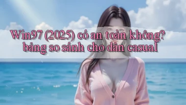 Win97 (2025) có an toàn không bảng so sánh cho dân casual