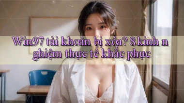Win97 tài khoản bị xóa 8 kinh nghiệm thực tế khắc phục